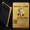 TrumpCard Originale – MemeCard Collector Métal Unique