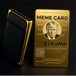 TrumpCard Signature – Édition Limitée | Carte de Collection Physique
