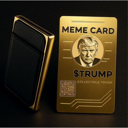 TrumpCard Signature – Édition Limitée | Carte de Collection Physique